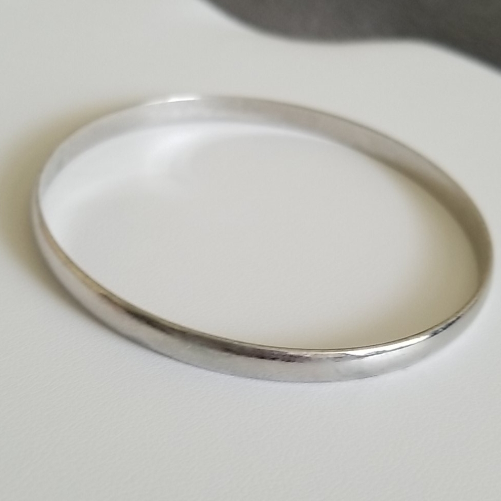 Silvertone Bangle